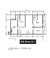 Blk 108 Simei Street 1 (Tampines), HDB 4 Rooms #573981921